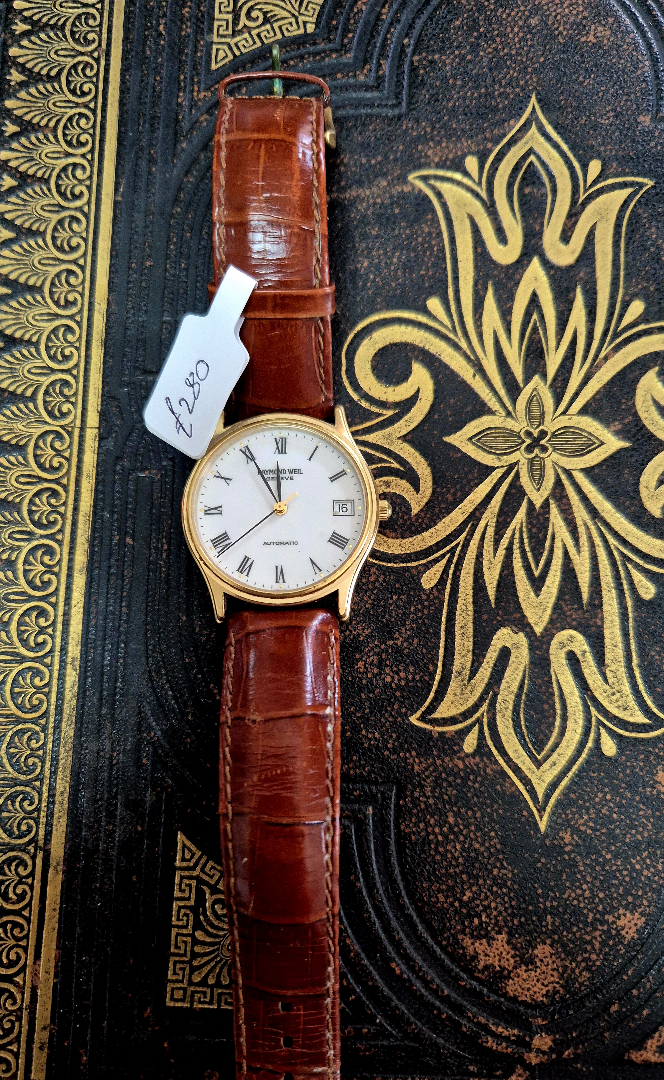 Raymond Weil watch, automatic movement, full working order