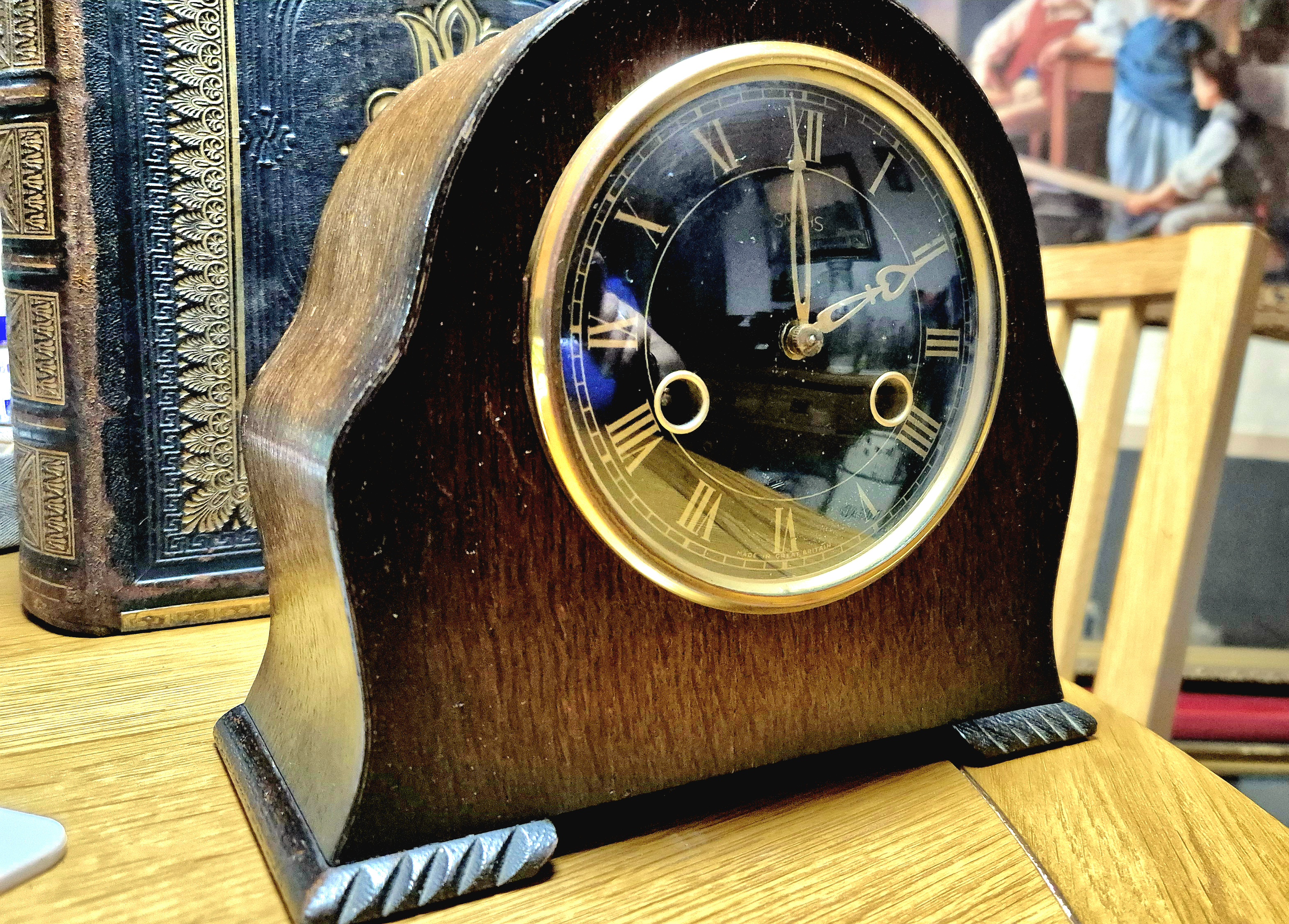 Original Smiths mantle clock in GWO